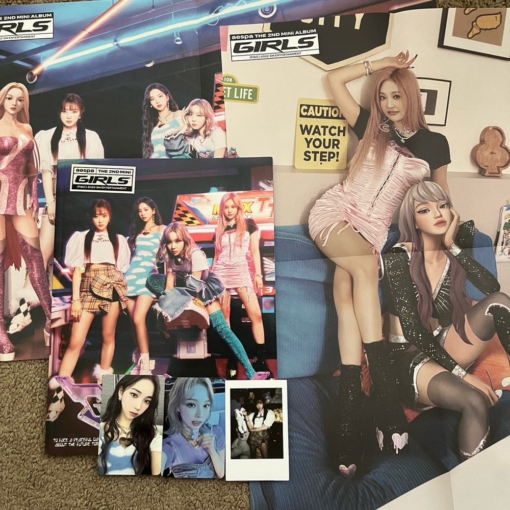Aespa Girls album Real world version